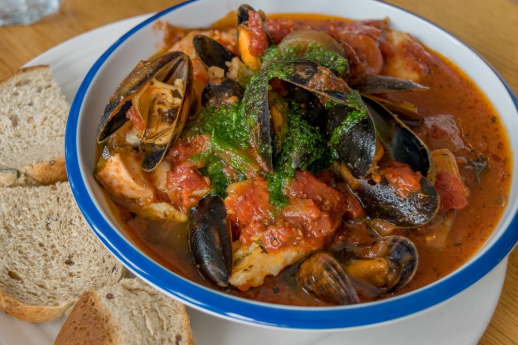 Cafe Fish Stew, Tobermory