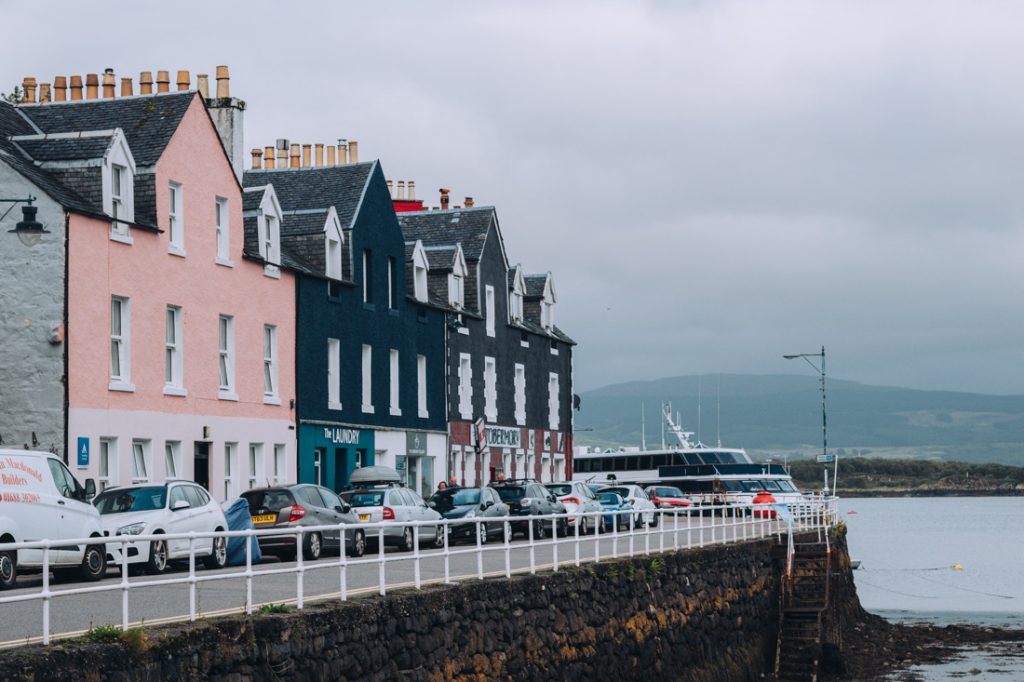 Tobermory Youth Hostel from outside