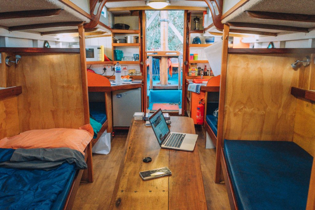 Inside the Alexandra Lifeboat, Isle of Seil