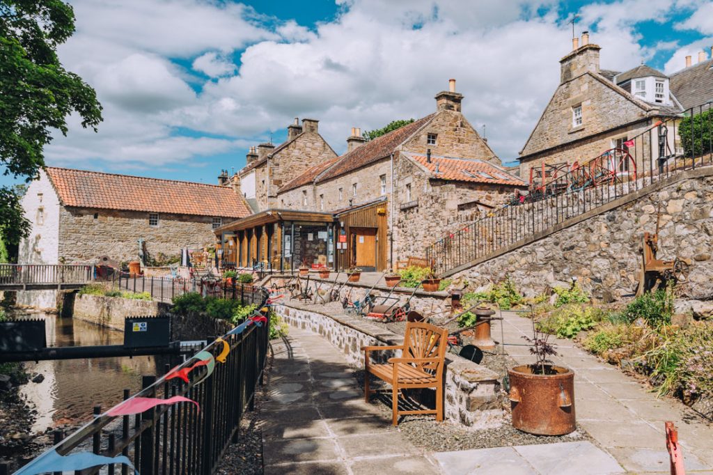 Outside Fife Folk Museum