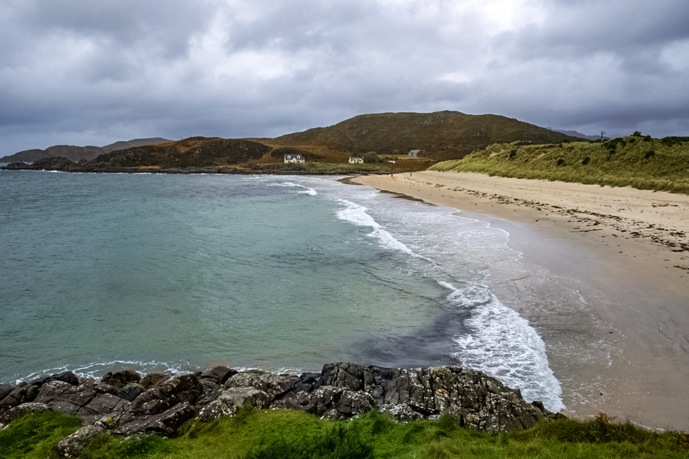 Camusdarach Beach in autumn