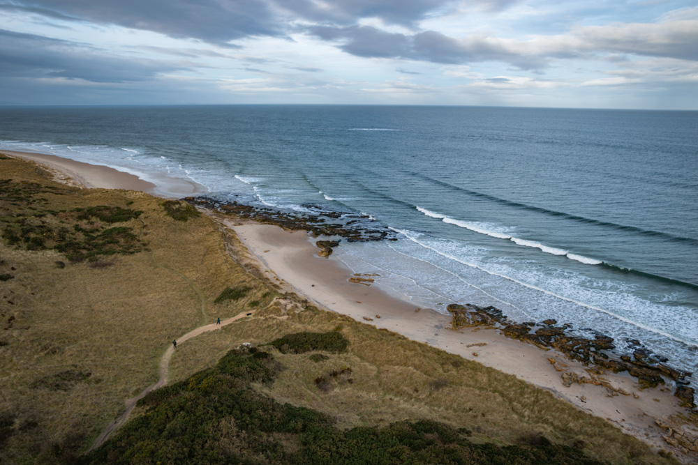 West Beach from Covesea Lighthouse