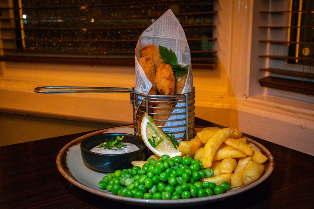 Scampi & Chips, Stotfiled Hotel
