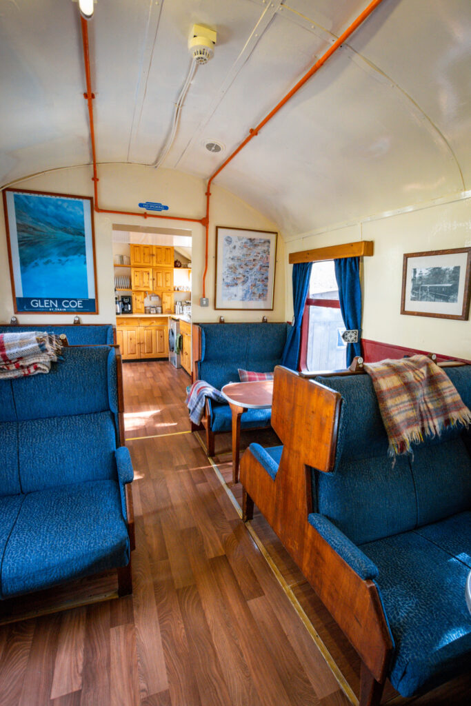 Inside Glenfinnan Sleeping Car